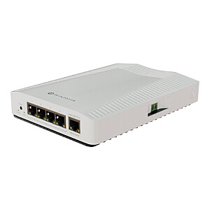 MikroTik Ethernet коммутатор | CRS304-4XG-IN | Ethernet коммутатор | Настольный, для монтажа на DIN-рейку | 10 Гбит/с (RJ-45) количество портов 4