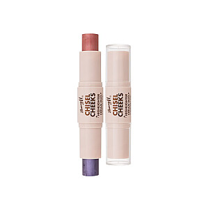 Highlighter Cream Duo Chisel Cheeks Lilac/Pink 6,3g