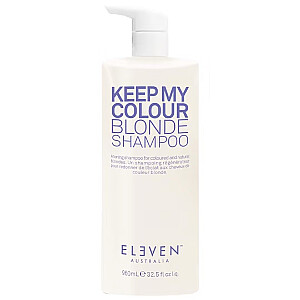 ELEVEN AUSTRALIA Keep My Colour Blonde Shampoo šampūns blondiem matiem 960ml