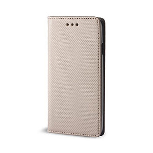 Fusion Magnet Book Case grāmatveida maks Xiaomi Redmi 14C 4G zeltains