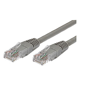 Медный патч-корд Cat.5e RJ45 UTP длиной 2 м. серый - упаковка 10 шт.