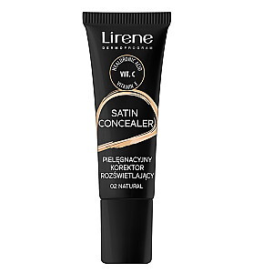 LIRENE Satin Concealer kopjojošs izgaismojošs korektors 02 Natural 10ml