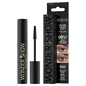 EVELINE Wonder Show Mascara apjoms & garums & pacelšana skropstu tuša 7ml