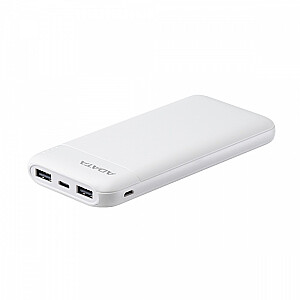 Powerbank C100 10000mAh QC/PD balts