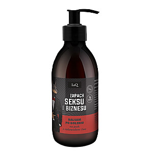 LAQ Doberman balzams pēc skūšanās sejai ar un bez ciltsraksta Aroma of Sex and Business 150ml