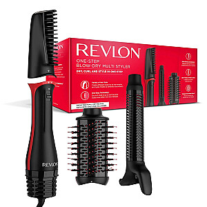 Revlon RVDR5333E plaukų formavimo įrankis Multistyler Šiltai juodas, raudonas 1100 W 2.5 m