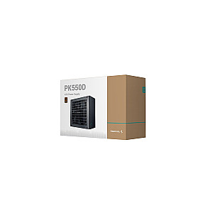 DeepCool PK550D maitinimo šaltinis 550 W 20+4 pin ATX Juodas