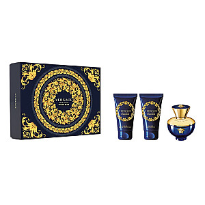 НАБОР VERSACE Dylan Blue EDP спрей 50мл + ГЕЛЬ ДЛЯ ДУША 50мл + ЛОЦИОН ДЛЯ ТЕЛА 50мл