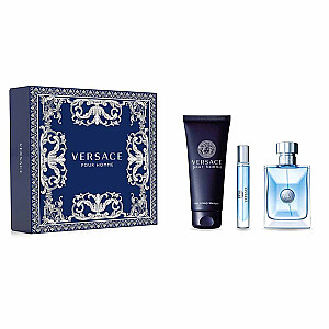 SET VERSACE Pour Homme EDT спрей 100мл + ШАМПУНЬ ДЛЯ ВОЛОС И ТЕЛА 150мл + EDT спрей 10мл