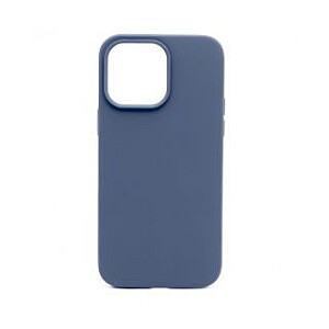 Connect Apple iPhone 14 Pro Premium Magsafe Soft Touch Silicone Case New Function Midnight Blue