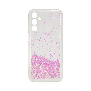 iLike Samsung Galaxy A15 Silicone Case Water Glitter Light Pink