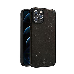 iLike Apple IPHONE 12 PRO ARMOR GLITTER CASE Черный