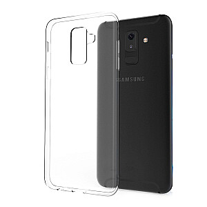 Evelatus Samsung Galaxy A6 Plus 2018 Clear Silicone Case 1.5mm TPU Transparent