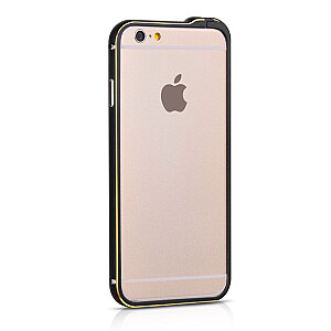 Hoco Apple Apple iPhone 6 / 6s Blade Series Fedora Metal Bumper Black