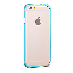 Hoco Apple iPhone 6 / 6s Blade Series Fedora Metal Bumper Blue