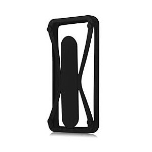 GreenGo Universal Case with kickstand 4,5-5,5'' Black