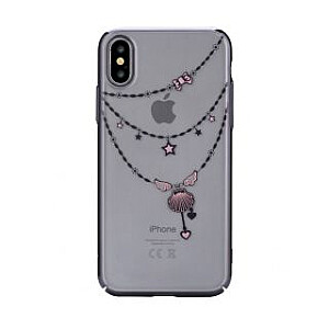 Devia Apple iPhone X Crystal Shell Case Black