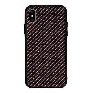 GreenGo Apple iPhone XS MAX Carbon Glass Case Black