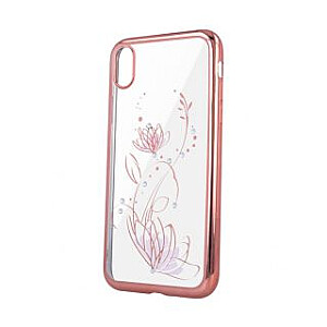 GreenGo Apple iPhone X/Xs Lotus Case Rose Gold