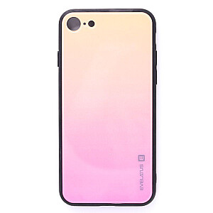 Evelatus Apple iPhone 7/8 Gradient Glass Case 1 Mild Melon