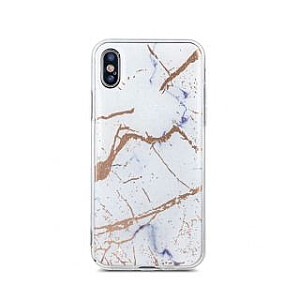 iLike Apple iPhone XS Max Marmur case White