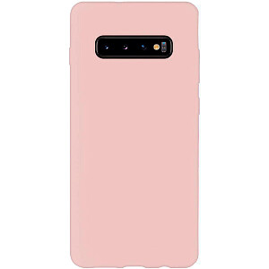 Evelatus Samsung Galaxy S10+ Nano Silicone Case Soft Touch TPU Beige