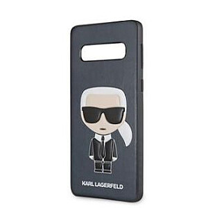 Karl Lagerfeld Samsung Galaxy S10 Ikonik Full Body PC/TPU Case Blue