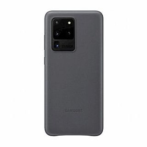 Samsung Galaxy S20 Ultra Leather Cover case Gray