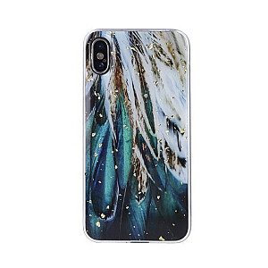 iLike Samsung Gold Glam case for Samsung Galaxy A53 5G feathers