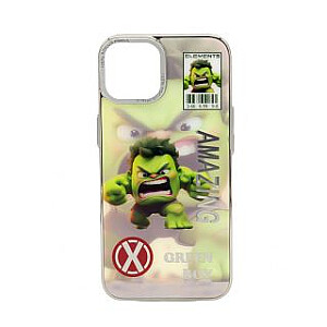 iLike Apple iPhone 14 PC Silicone Case Green Boy