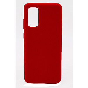 Evelatus Samsung Galaxy S20 Plus Premium Soft Touch Silicone Case Red