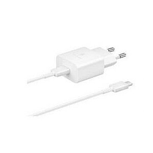 Samsung Samsung USB-C Travel Charger 15W White + USB-C Data Cable White