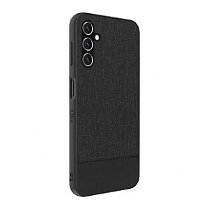 iLike Samsung Galaxy A14 5G Plastic Leather Back Cover Black