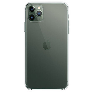 Apple - iPhone 11 Pro Max Silicone Case Transparent