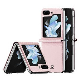 Dux Ducis Samsung Galaxy Z Flip5 5G Flip Leather Case Wallet Pink