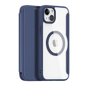 Dux Ducis - Dux Ducis Skin X Pro Magnetic Flip MagSafe Case iPhone 15 Plus - Blue