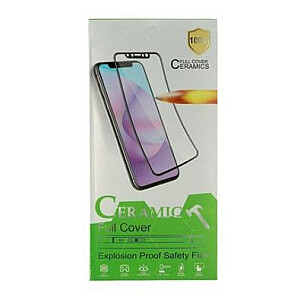 iLike Apple IPHONE 12/12 PRO HARD CERAMIC TEMPERED GLASS Black