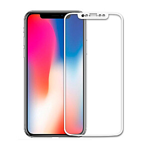 Evelatus Apple iPhone X 2.5D Pilnas Dangtis Japonijos Klijai Stiklas Antistatinis