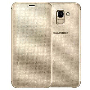 Samsung J6 2018 J600 Wallet Cover EF-WJ600CFE Gold