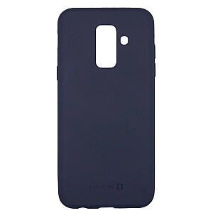 Evelatus Samsung Galaxy A6 Plus 2018 Nano Silicone Case Soft Touch TPU Midnight Blue