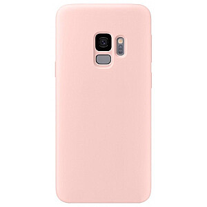 Evelatus Samsung S9 Premium Soft Touch Silicone Case Pink Sand