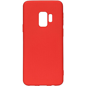 Evelatus Samsung Galaxy S9 Plus Premium Soft Touch Silicone Case Red