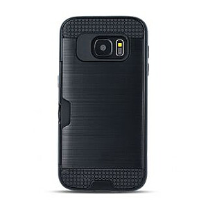 GreenGo Samsung Galaxy S8 Defender Card Case Black