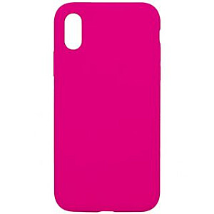 Evelatus Apple iPhone Xs Premium Soft Touch Silicone Case Candy Pink