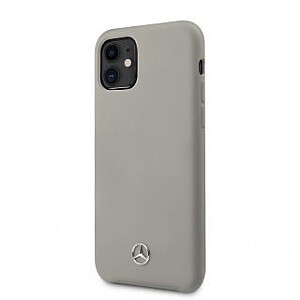 Mercedes-Benz Apple iPhone 11 Liquid Silicone Case Grey