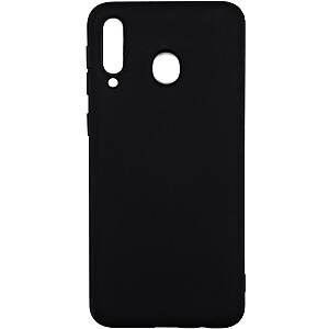 Evelatus Samsung Galaxy A40s Nano Silicone Case Soft Touch TPU Black