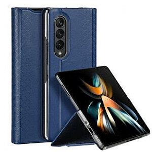 Dux Ducis Samsung Galaxy Z Fold4 Bril чехол с подставкой-кошельком Темно-синий