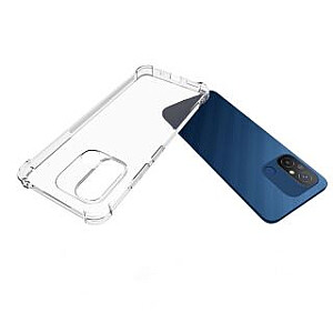 Evelatus Xiaomi Redmi 12C Military Shockproof Silicone Case Transparent Transparent