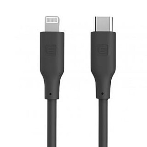 Evelatus USB C to Lightning Silicone Cable 1.2M (MFI10CL) 60W / 20V3A Black