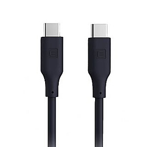 Evelatus USB C to USB C Silicone Cable 1.2M 60W / 20V3A Black